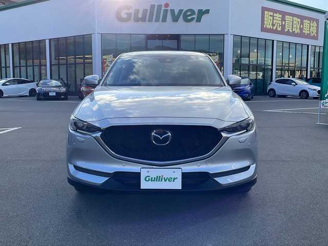 マツダ ＣＸ－５ XD プロアクティブ 長野県 2017(平29)年 4.4万km ソニックシルバーM マツダ純正ナビ/FM・AM・DVD・CD・フルセグTV/Bluetooth Audio/バックカメラ/純正17インチアルミホイール/レーダークルーズコントロール/衝突被害軽減ブレーキ/ヘッドアップディスプレイ/前後コーナーセンサー/アイドリングストップ/革巻きステアリング/ステアリングヒーター/D/N席シートヒーター/シートメモリー/パワーバックドア/電動パーキング/オートホールド/LEDヘッドライト/フォグランプ/ドアバイザー/プッシュスタート/スマートキー/スペアキー/ETC