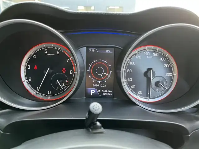 スズキ スイフト HYBRID RS 滋賀県 2018(平30)年 3.7万km スピーディーブルーM 禁煙車/カロッツェリア製ディスプレイオーディオ/（CD/DVD/Bluetooth）/バックカメラ/ビルトインETC/前方ドラレコ/運転席シートヒーター/クルーズコントロール/デュアルセンサーブレーキサポート/車線逸脱警報/LEDヘッドライト/オートライト/オートハイビーム/アイドリングストップ/パドルシフト/プッシュスタート/スマートキー