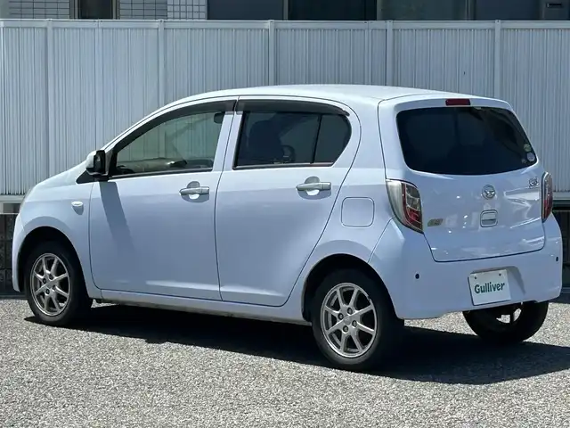 ダイハツ ミラ イース X 愛知県 2012(平24)年 12.3万km スカイブルー ワンオーナー/衝突安全ボディ/アルミホイール/CVT/ecoIDLE/ABS/盗難防止/パワーステアリング/パワーウィンドウ
