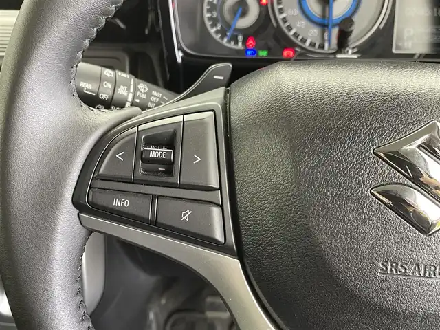 スズキ クロスビー HYBRID MZ 群馬県 2020(令2)年 3.4万km ラッシュイエローメタリック/ホワイト 2トーンルーフ 純正７インチディスプレイオーディオ　バックカメラ　衝突軽減ブレーキ　レーンディパーチャーアラート　クルーズコントロール　シートヒーター　ドライブレコーダー　ステアリングスイッチ　ＥＴＣ　禁煙車