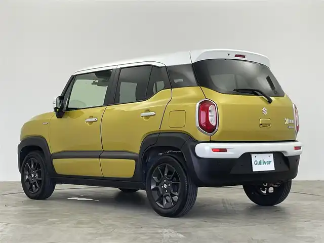 スズキ クロスビー HYBRID MZ 群馬県 2020(令2)年 3.4万km ラッシュイエローメタリック/ホワイト 2トーンルーフ 純正７インチディスプレイオーディオ　バックカメラ　衝突軽減ブレーキ　レーンディパーチャーアラート　クルーズコントロール　シートヒーター　ドライブレコーダー　ステアリングスイッチ　ＥＴＣ　禁煙車