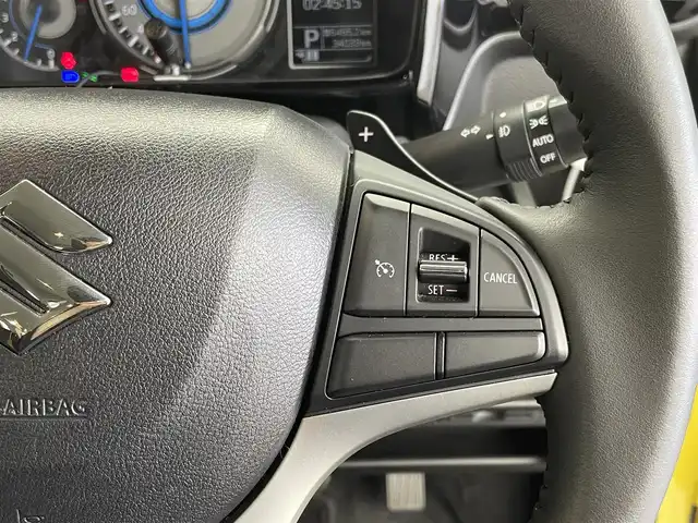 スズキ クロスビー HYBRID MZ 群馬県 2020(令2)年 3.4万km ラッシュイエローメタリック/ホワイト 2トーンルーフ 純正７インチディスプレイオーディオ　バックカメラ　衝突軽減ブレーキ　レーンディパーチャーアラート　クルーズコントロール　シートヒーター　ドライブレコーダー　ステアリングスイッチ　ＥＴＣ　禁煙車