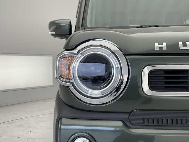 スズキ ハスラー HYBRID X 愛知県 2023(令5)年 0.6万km クールカーキPM 衝突軽減システム/ディズプレイオーディオ　ナビなし/レーダークルーズコントロール/シートヒーター/ＣＤ/Bluetooth/バックカメラ/コーナーセンサー/純正アルミホイール/LEDヘッドライト/オートマチックハイビーム/ドライブレコーダー/ETC/ステアリングスイッチ/スマートキー/プッシュスタート