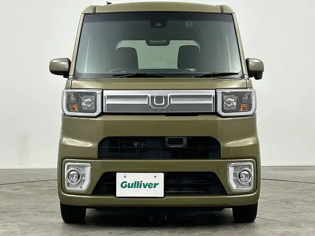 ダイハツ ウェイク G ターボ SA Ⅱ 三重県 2018(平30)年 4.5万km オフビートカーキM 社外7インチナビ/フルセグ/バックカメラ/両側パワースライドドア/ドライブレコーダー/衝突軽減ブレーキ/車線逸脱システム/コーナーセンサー/純正14インチAW/LEDヘッドライト/スマートキー