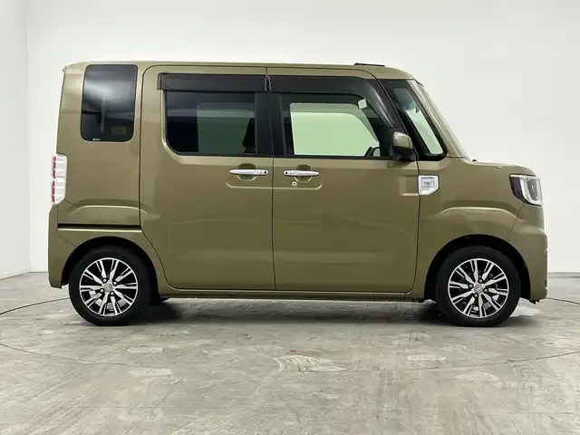 ダイハツ ウェイク G ターボ SA Ⅱ 三重県 2018(平30)年 4.5万km オフビートカーキM 社外7インチナビ/フルセグ/バックカメラ/両側パワースライドドア/ドライブレコーダー/衝突軽減ブレーキ/車線逸脱システム/コーナーセンサー/純正14インチAW/LEDヘッドライト/スマートキー