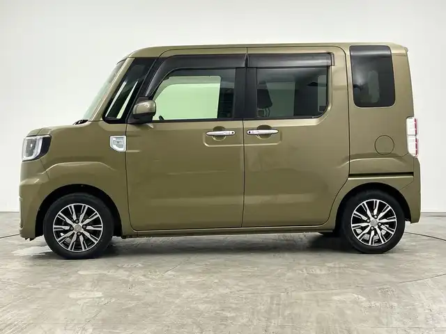 ダイハツ ウェイク G ターボ SA Ⅱ 三重県 2018(平30)年 4.5万km オフビートカーキM 社外7インチナビ/フルセグ/バックカメラ/両側パワースライドドア/ドライブレコーダー/衝突軽減ブレーキ/車線逸脱システム/コーナーセンサー/純正14インチAW/LEDヘッドライト/スマートキー