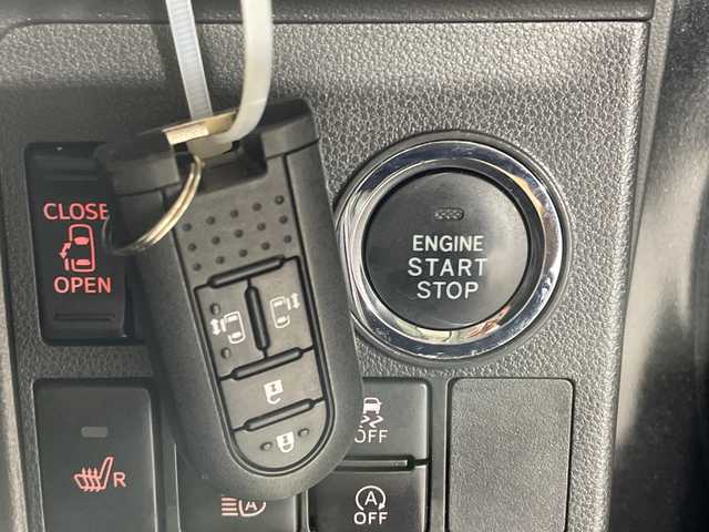 ダイハツ タント カスタム RS トップED SA Ⅲ 福岡県 2018(平30)年 5.4万km ブラックマイカメタリック 社外ナビ/Bluetooth/フルセグTV/CD/DVD/両側パワースライドドア/全周囲カメラ/衝突被害軽減ブレーキ/コーナーセンサー/横滑り防止装置/アイドリングストップ/シートヒーター/オートエアコン/スマートキー/純正15インチアルミホイール/LEDオートライト/オートマチックハイビーム/電動格納ミラー