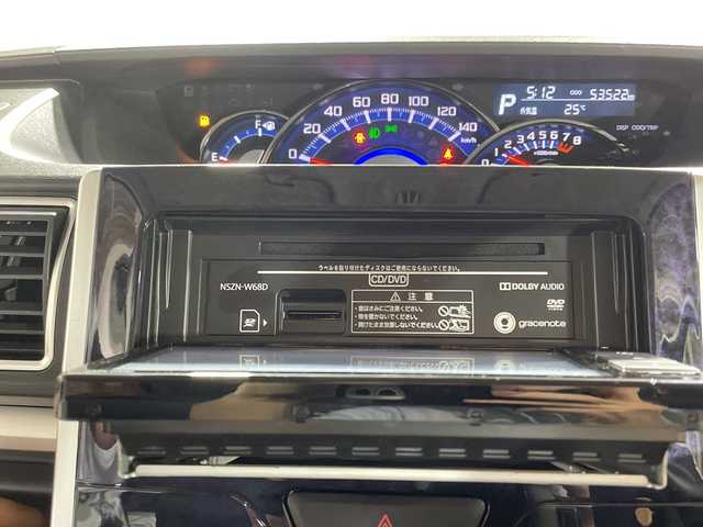 ダイハツ タント カスタム RS トップED SA Ⅲ 福岡県 2018(平30)年 5.4万km ブラックマイカメタリック 社外ナビ/Bluetooth/フルセグTV/CD/DVD/両側パワースライドドア/全周囲カメラ/衝突被害軽減ブレーキ/コーナーセンサー/横滑り防止装置/アイドリングストップ/シートヒーター/オートエアコン/スマートキー/純正15インチアルミホイール/LEDオートライト/オートマチックハイビーム/電動格納ミラー