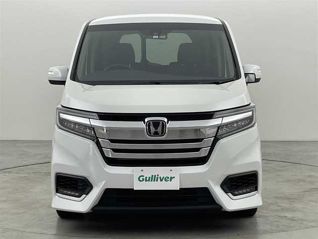 ホンダ ステップワゴン スパーダ eHEV G EXホンダS 福岡県 2021(令3)年 3.9万km プラチナホワイトパール 純正１１．６型後席モニター　/純正９型ナビ　/バックカメラ　/ビルトインＥＴＣ２．０　/アダプティブクルコン　/衝突軽減ブレーキ　/レーンキープ　/ハーフレザー　/シートヒーター　/両側電動スライドドア　/わくわくゲート