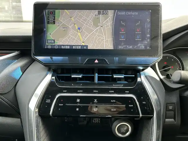 トヨタ ハリアー Z レザーパッケージ 福岡県 2021(令3)年 3.2万km プレシャスブラックパール MODELLISTAエアロ（フロント/サイド/リア）/JBLプレミアムサウンド/12.3インチ純正ディスプレイオーディオ/　（AM/FM/Bluetooth/Miracast/フルセグTV/ナビキット）/バックカメラ/全方位カメラ/トヨタセーフティーセンス/・プリクラッシュセーフティ/・オートマチックハイビーム/・ロードサインアシスト/・レーダークルーズコントロール/・先行車発進告知機能/オートライト/コーナーセンサー/クリアランスソナー/ブラインドスポッドモニター/リヤクロストラフィックアラート/横滑り防止装置/レオニス・19インチAW/黒色レザーシート/パワーシート（D/N）/シートヒーター/ベンチレーター（D/N）/ポジションメモリ（D席）/ヘッドアップディスプレイ/ステアリングヒーター/パワーバックドア/ビルトインETC2.0/録画機能付きデジタルインナーミラー/YUPITERU・前後360度ドライブレコーダー【ZQ-30R】/純正フロアマット/ドアバイザー/ISOFIX/USB端子×4/盗難防止装置/プッシュスタート/スペアキー×1/保証書/取扱説明書/ナビ取扱説明書
