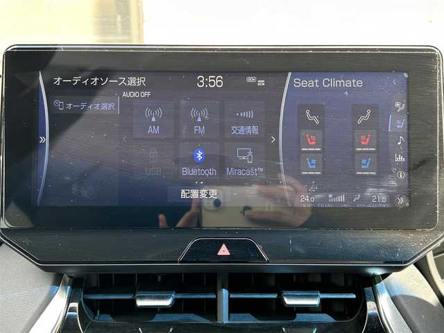 トヨタ ハリアー Z レザーパッケージ 福岡県 2021(令3)年 3.2万km プレシャスブラックパール MODELLISTAエアロ（フロント/サイド/リア）/JBLプレミアムサウンド/12.3インチ純正ディスプレイオーディオ/　（AM/FM/Bluetooth/Miracast/フルセグTV/ナビキット）/バックカメラ/全方位カメラ/トヨタセーフティーセンス/・プリクラッシュセーフティ/・オートマチックハイビーム/・ロードサインアシスト/・レーダークルーズコントロール/・先行車発進告知機能/オートライト/コーナーセンサー/クリアランスソナー/ブラインドスポッドモニター/リヤクロストラフィックアラート/横滑り防止装置/レオニス・19インチAW/黒色レザーシート/パワーシート（D/N）/シートヒーター/ベンチレーター（D/N）/ポジションメモリ（D席）/ヘッドアップディスプレイ/ステアリングヒーター/パワーバックドア/ビルトインETC2.0/録画機能付きデジタルインナーミラー/YUPITERU・前後360度ドライブレコーダー【ZQ-30R】/純正フロアマット/ドアバイザー/ISOFIX/USB端子×4/盗難防止装置/プッシュスタート/スペアキー×1/保証書/取扱説明書/ナビ取扱説明書