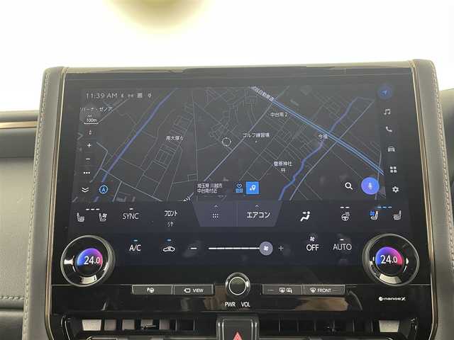 トヨタ アルファードハイブリット Z 埼玉県 2023(令5)年 1.8万km ブラック 電動サイドステップ　/両側電動スライドドア　/電動リアゲート　/ヘッドアップディスプレイ　/左右独立ムーンルーフ　/純正ナビ/　(AM/FM/TV/BT/)/後部座席モニター　/メモリー付きパワーシート　/レザーシート　/シートヒーター　/エアシート/トヨタチームメイト/デジタルミラー/オートハイビーム/純正LEDヘッドライト/純正フロアマット/バックカメラ/サイドカメラ/ドライブレコーダー/ビルトインETC2.0