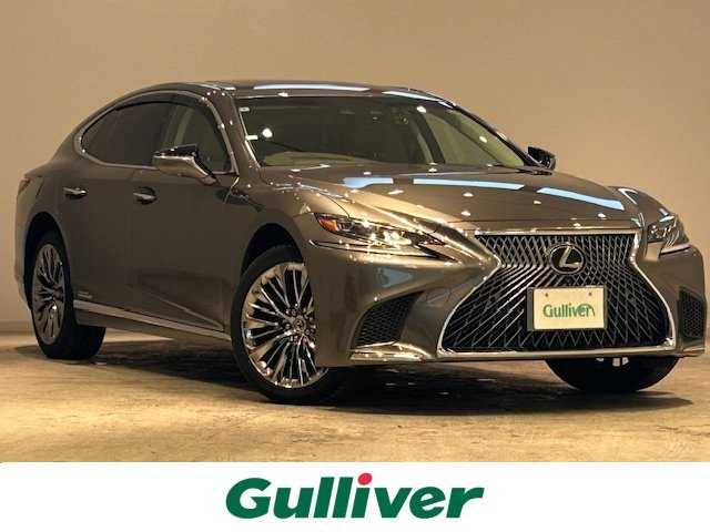 レクサス ＬＳ 500h Iパッケージ 宮城県 2018(平30)年 8.6万km マンガンラスター サンルーフ/４WD/レクサスセーフティシステム/・プリクラッシュセーフティシステム/・レーンチェンジアシスト/・レーントレーシングアシスト/・レーンデバーチャーアラート/・レーダークルーズコントロール/・アダプティブハイビームシステム/・オートマチックハイビームシステム/・ロードサインアシスト/・先行車発進告知機能/・発進遅れ告知機能/純正SDナビ/バックカメラ/全方位カメラ/ブラインドスポットモニター/デジタルインナーミラー/三眼LEDヘッドライト/クリアランスソナー/パドルシフト/レザーシート/パワーシート/シートメモリー/エアシート/シートヒーター/ステアリングヒーター/純正ドライブレコーダー/純正ビルトインETC2.0/純正アルミホイール/純正フロアマット
