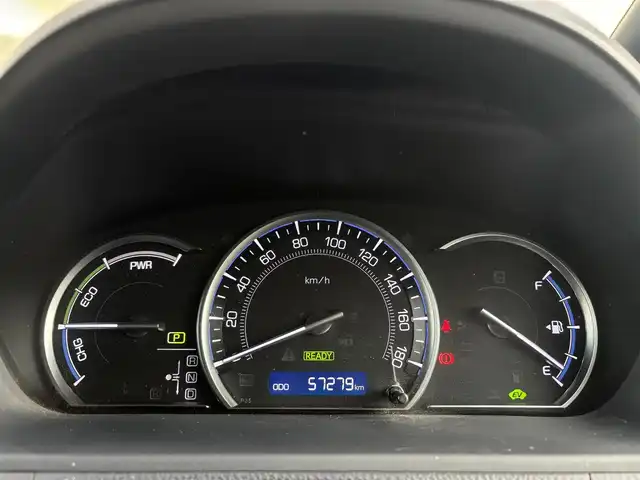 トヨタ エスクァイア ハイブリッド Gi 大阪府 2015(平27)年 5.8万km ブラック ブラックレザーシート/寒冷地仕様/両側パワースライドドア/純正メモリナビTV/バックカメラ/ETC/純正１５インチアルミ/クルーズコントロール/シートヒーター /ウッドコンビステアリング/ワンオーナー /スペアキー