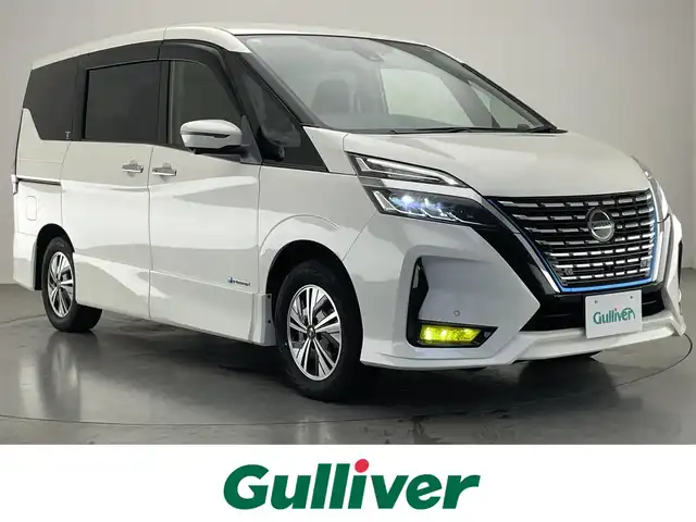 日産 セレナ e－パワー ハイウェイスター V 愛知県 2020(令2)年 6.2万km ブリリアントホワイトパール 純正１０型ナビ　純正後席モニター　禁煙車　セーフティパック　全方位カメラ　プロパイロット　デジタルインナーミラー　プロパイロット　ＢＳＭ　ハンズフリー両側パワスラ　ＥＴＣ　ドラレコ　ＬＥＤオートライト
