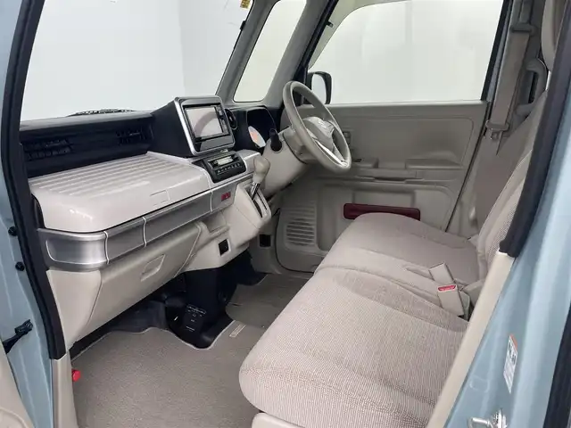 スズキ スペーシア HYBRID X 埼玉県 2018(平30)年 3.2万km オフブルーM 純正ナビ/　AM/FM/CD/DVD/BT/バックカメラ/ETC/ドライブレコーダー/両側パワースライドドア/シートヒーター/衝突軽減システム/レーンキープアシスト/オートライト/コーナーセンサー/プッシュスタート/アイドリングストップ/純正フロアマット/ロールサンシェード/ドアバイザー