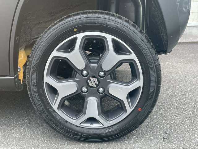 スズキ ハスラー HYBRID X 宮崎県 2024(令6)年 0.1千km アクティブイエロー/ガンメタリック2トーン ガンメタリック2トーン　/社外SDナビ（フルセグ・CD・DVD・Bluetooth）　/ドラレコ　/シートヒーター　/アダプティブクルーズコントロール　/衝突被害軽減ブレーキ　/横滑り防止　/レーンキープ/純正AW15インチ/フォグランプ/AAC/LED　