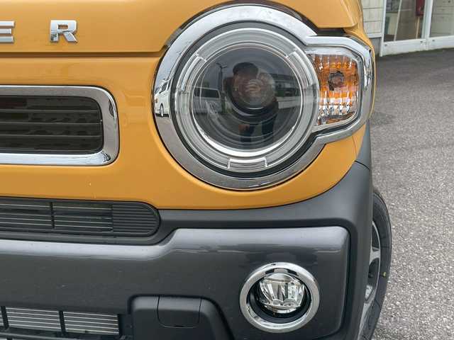スズキ ハスラー HYBRID X 宮崎県 2024(令6)年 0.1千km アクティブイエロー/ガンメタリック2トーン ガンメタリック2トーン　/社外SDナビ（フルセグ・CD・DVD・Bluetooth）　/ドラレコ　/シートヒーター　/アダプティブクルーズコントロール　/衝突被害軽減ブレーキ　/横滑り防止　/レーンキープ/純正AW15インチ/フォグランプ/AAC/LED　
