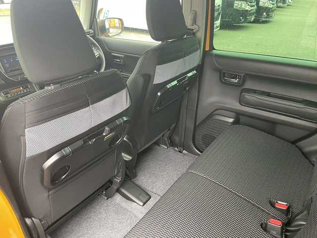 スズキ ハスラー HYBRID X 宮崎県 2024(令6)年 0.1千km アクティブイエロー/ガンメタリック2トーン ガンメタリック2トーン　/社外SDナビ（フルセグ・CD・DVD・Bluetooth）　/ドラレコ　/シートヒーター　/アダプティブクルーズコントロール　/衝突被害軽減ブレーキ　/横滑り防止　/レーンキープ/純正AW15インチ/フォグランプ/AAC/LED　