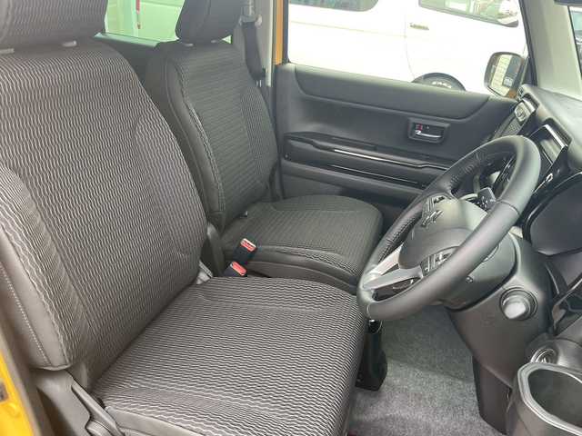 スズキ ハスラー HYBRID X 宮崎県 2024(令6)年 0.1千km アクティブイエロー/ガンメタリック2トーン ガンメタリック2トーン　/社外SDナビ（フルセグ・CD・DVD・Bluetooth）　/ドラレコ　/シートヒーター　/アダプティブクルーズコントロール　/衝突被害軽減ブレーキ　/横滑り防止　/レーンキープ/純正AW15インチ/フォグランプ/AAC/LED　