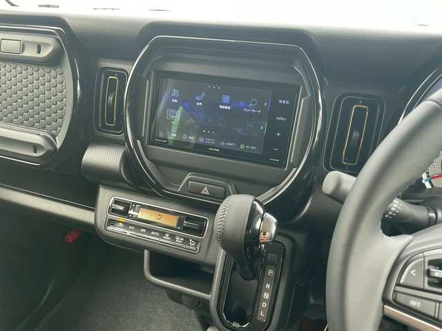 スズキ ハスラー HYBRID X 宮崎県 2024(令6)年 0.1千km アクティブイエロー/ガンメタリック2トーン ガンメタリック2トーン　/社外SDナビ（フルセグ・CD・DVD・Bluetooth）　/ドラレコ　/シートヒーター　/アダプティブクルーズコントロール　/衝突被害軽減ブレーキ　/横滑り防止　/レーンキープ/純正AW15インチ/フォグランプ/AAC/LED　