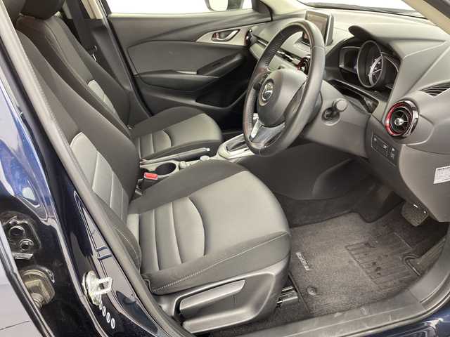 マツダ ＣＸ－３ XD 岐阜県 2015(平27)年 5万km 紺 純正ナビ/AM/FM/Bluetooth/バックモニター/前後ドライブレコーダー/ETC/電動格納ミラー/スマートキー/プッシュスタート/MTモード付/革巻きステアリング/ステアリングリモコン/純正フロアマット/純正アルミホイール/アイドリングストップ/横滑り防止/ヘッドライトレベライザー