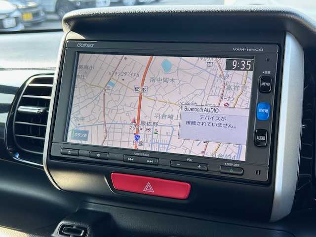 ホンダ Ｎ ＢＯＸ G Lパッケージ 大阪府 2015(平27)年 6.4万km スマートブラック 純正ナビ/バックカメラ/片側パワースライドドア/HIDヘッドライト/ETC/オートライト/ステアリングスイッチ/純正アルミホイール/アイドリングストップ/横滑り防止装置/プッシュスタート/スマートキー