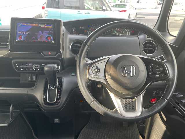 ホンダ Ｎ ＢＯＸ カスタム G EX ターボ ホンダセンシング 愛知県 2018(平30)年 10万km プレミアムホワイトパールⅡ ワンオーナー/社外SDナビテレビ/フルセグテレビ/バックカメラ/両側パワースライドドア/ホンダセンシング/ハーフレザーシート/ドライブレコーダー/ビルドインETC/純15インチAW/新車保証書・取説/スペアキー