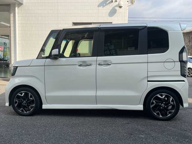 ホンダ Ｎ ＢＯＸ カスタム G EX ターボ ホンダセンシング 愛知県 2018(平30)年 10万km プレミアムホワイトパールⅡ ワンオーナー/社外SDナビテレビ/フルセグテレビ/バックカメラ/両側パワースライドドア/ホンダセンシング/ハーフレザーシート/ドライブレコーダー/ビルドインETC/純15インチAW/新車保証書・取説/スペアキー