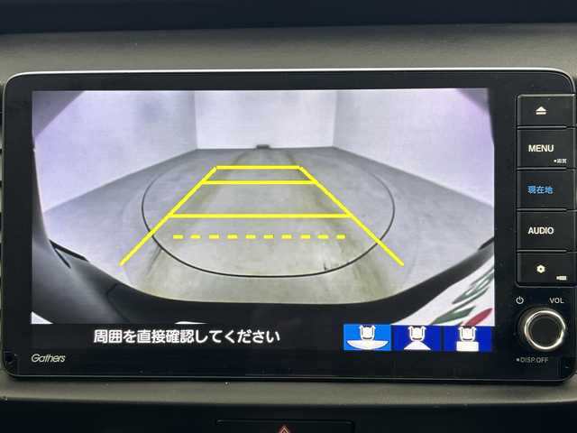 ホンダ フィット e:HEVホーム 奈良県 2024(令6)年 1.2万km クリスタルブラックパール 純正ギャザーズ9インチナビ/フルセグ CD DVD BT MSV USB/バックカメラ/ビルトインETC/レーダークルーズコントロール/衝突軽減ブレーキ/踏み間違い/パーキングセンサー/レーンキープアシスト/電子パーキング/BREAK HOLD/純正ギャザーズドライブレコーダー/ハーフレザーシート/LEDヘッドライト/オートライト/オートハイビーム/スマートキー/純正ドアバイザー/純正フロアマット/電動格納ミラー