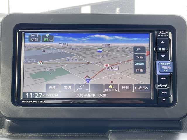 ダイハツ タフト G ターボ ダーククロムベンチャー 長野県 2022(令4)年 2.1万km ブラックマイカメタリック 禁煙車/スカイフィールトップ/ルーフレール/純正ナビ【NMZK-W72D】/(CD/DVD/フルセグTV/Bluetooth)/スマートアシスト/・衝突警報機能/・衝突回避支援ブレーキ/・ブレーキ制御機能付誤発進抑制機能/・車線逸脱抑制制御機能/・車線逸脱警報機能/・路外逸脱抑制機能/・先行車発進お知らせ機能/・全車速追従機能付アダプティブクルーズコントロール/・ふらつき警報機能/・標識認識機能/・レーンキープコントロール/・コーナーセンサー/・アダプティブドライビングビーム/バックカメラ/ETC/ドライブレコーダー/前席シートヒーター/革巻きステアリング/ステアリングスイッチ/電動パーキングブレーキ/ブレーキホールド/LEDヘッドライト/フォグランプ/オートライト/スマートキー/Pスタート/電動格納ミラー/純正15インチAW