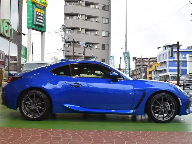 スバル ＢＲＺ S 神奈川県 2022(令4)年 0.3万km WRブルーパール ワンオーナー/保証書/取扱説明書/7インチナビ(ALPINE7DNXF2)/・フルセグ/MSV/SD/BT/CD/DVD/シートヒーター/全車速追従性能付きクルーズコントロール/ハーフレザーシート/RABソナーセンサー/スマートー/プッシュスタート/前後ドライブレコーダー(CN-DR03TDFA)/ETC2.0/LEDヘッドライト