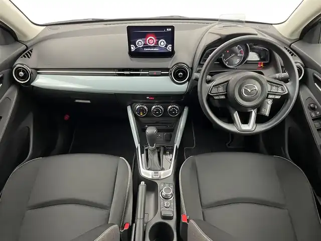 マツダ マツダ２ 15BD 埼玉県 2023(令5)年 1.1万km ライトブルー ３６０度セーフティパッケージ　セーフティクルーズパッケージ　マツダコネクト８インチナビ　ＥＴＣ　前後ドラレコ　ＬＥＤヘッドライト　オートライト　ＢＳＭ　ＨＵＤ　レーダークルーズコントロール　地デジ