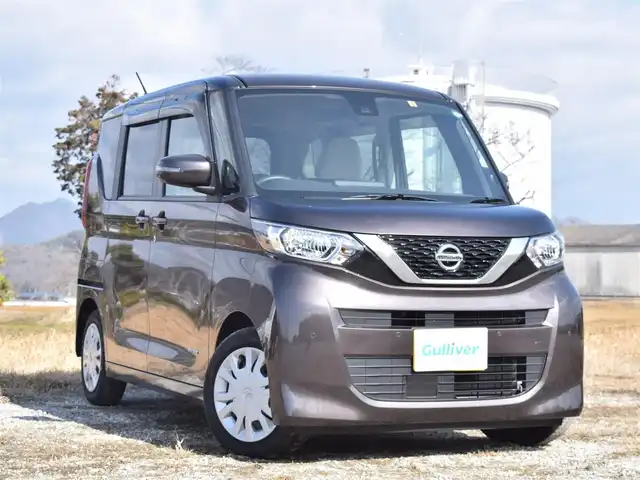 日産 ルークス X 兵庫県 2020(令2)年 0.4万km 茶 ワンオーナー/純正ナビ/全方位カメラ/ＴＶ/BLETOOTH接続可/パワースライドドア/ステアリングリモコン/スマートキー/プッシュスタート