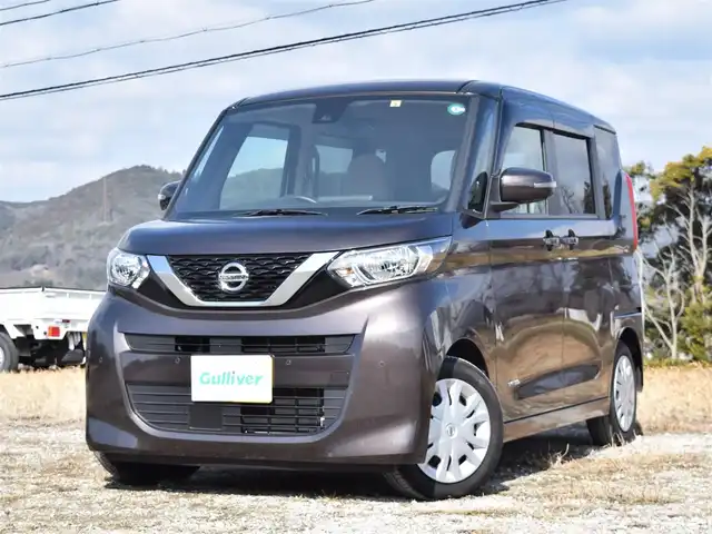 日産 ルークス X 兵庫県 2020(令2)年 0.4万km 茶 ワンオーナー/純正ナビ/全方位カメラ/ＴＶ/BLETOOTH接続可/パワースライドドア/ステアリングリモコン/スマートキー/プッシュスタート