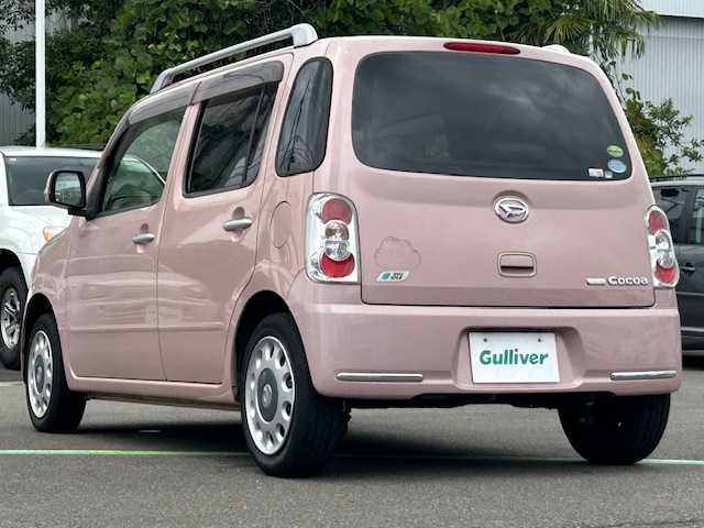 ダイハツ ミラ ココア プラスX 静岡県 2013(平25)年 5.1万km ムースピンクパール ワンオーナー/パワーステアリング/パワーウィンドウ/アイドリングストップ/リモコンキー/オートエアコン/社外ナビ（BT/フルセグTV）/ベンチシート/ルーフレール/ABS/Wエアバック/保証書/取扱説明書
