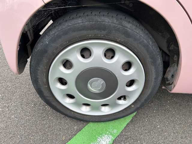 ダイハツ ミラ ココア プラスX 静岡県 2013(平25)年 5.1万km ムースピンクパール ワンオーナー/パワーステアリング/パワーウィンドウ/アイドリングストップ/リモコンキー/オートエアコン/社外ナビ（BT/フルセグTV）/ベンチシート/ルーフレール/ABS/Wエアバック/保証書/取扱説明書