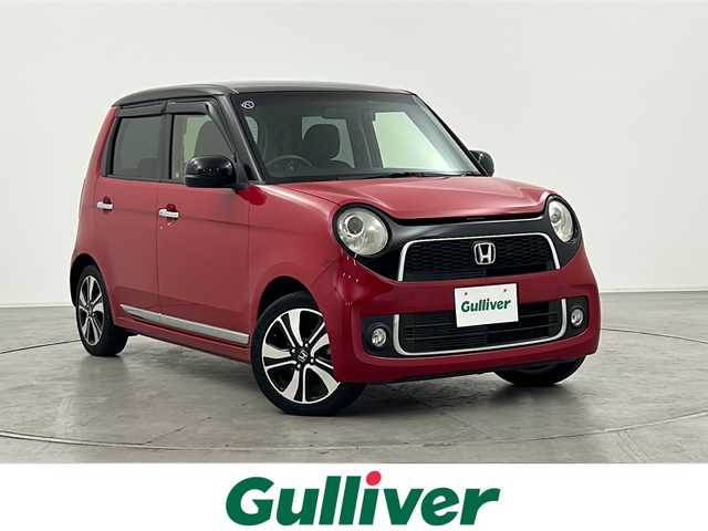ホンダ Ｎ ＯＮＥ プレミアム ツアラー Lパッケージ 群馬県 2013(平25)年 5.1万km ミラノレッド 純正ディスプレイオーディオ　バックカメラ　革巻きステアリング　パドルシフト　クルーズコントロール　ＨＩＤヘッドライト　オートライト　フォグランプ　ドラレコ　スマートキー　プッシュスタート　禁煙車