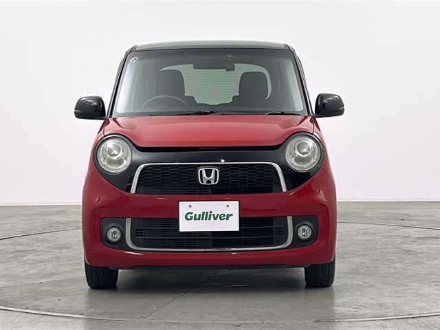 ホンダ Ｎ ＯＮＥ プレミアム ツアラー Lパッケージ 群馬県 2013(平25)年 5.1万km ミラノレッド 純正ディスプレイオーディオ　バックカメラ　革巻きステアリング　パドルシフト　クルーズコントロール　ＨＩＤヘッドライト　オートライト　フォグランプ　ドラレコ　スマートキー　プッシュスタート　禁煙車