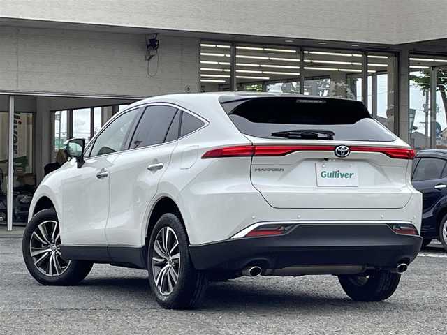 トヨタ ハリアー G 宮城県 2020(令2)年 0.7万km ホワイトパールクリスタルシャイン /ディスプレイオーディオ//ナビ/AM/FM/USB/BT//バックカメラ//デジタルインナーミラー//パワーバックドア//レーダークルーズコントロール//プリクラッシュセーフティ//ブラインドスポットモニター//リヤクロストラフィックアラート//レーンキープアシスト//ビルトインETC2.0//スマートキーx2