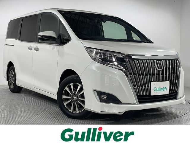 トヨタ エスクァイア Gi 広島県 2020(令2)年 4.9万km ホワイトパールクリスタルシャイン 禁煙車/純正９型ナビ(NSZT-Y68T)/１２型後席フリップダウンモニター/両側パワースライドドア/バックカメラ/シートヒーター(運転席/助手席)/クルーズコントロール/ドラレコ(360°)/ＥＴＣ/オートマチックハイビーム/コーナーセンサー(前後)/フォグランプ/ＬＥＤライト/衝突軽減/レーンキープアシスト/純正15インチアルミホイール(195/65/R15)/エアバッグ(運転席/助手席)