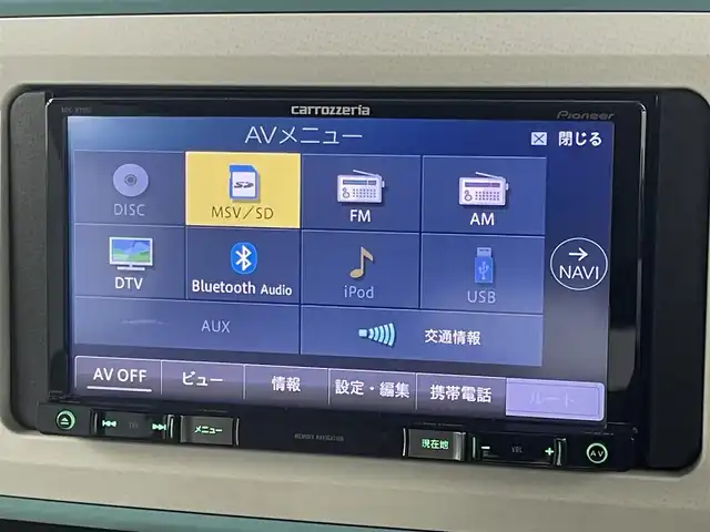 ダイハツ ムーヴ キャンバス G メイクアップ SA Ⅲ 福岡県 2018(平30)年 6.9万km パールホワイトⅢ/ファインミントメタリック 2トーン 社外ナビ／フルセグＴＶ　/バックカメラ　/ＥＴＣ　/スマートアシストIII　/コーナーセンサー　/衝突被害軽減ブレーキ　/横滑り防止装置　/アイドリングストップ　/両側電動スライドドア　/電動格納式ドアミラー　/ＬＥＤヘッドライト