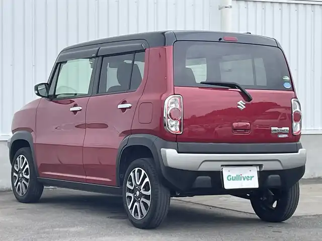 スズキ ハスラー J 愛媛県 2019(平31)年 5.9万km フェニックスレッドパール/ブルーイッシュブラックパール スズキセーフティサポート/デュアルカメラブレーキサポート/社外メモリナビ/ETC/ドライブレコーダー/アイドリングストップ/レーンキープアシスト/オートライト/フォグランプ/純正フロアマット/純正ドアバイザー/純正アルミホイール/横滑り防止装置/スマートキー/プッシュスタート/ABS/横滑り防止装置/盗難防止装置/衝突被害軽減システム
