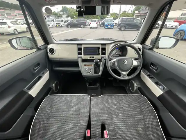 スズキ ハスラー J 愛媛県 2019(平31)年 5.9万km フェニックスレッドパール/ブルーイッシュブラックパール スズキセーフティサポート/デュアルカメラブレーキサポート/社外メモリナビ/ETC/ドライブレコーダー/アイドリングストップ/レーンキープアシスト/オートライト/フォグランプ/純正フロアマット/純正ドアバイザー/純正アルミホイール/横滑り防止装置/スマートキー/プッシュスタート/ABS/横滑り防止装置/盗難防止装置/衝突被害軽減システム