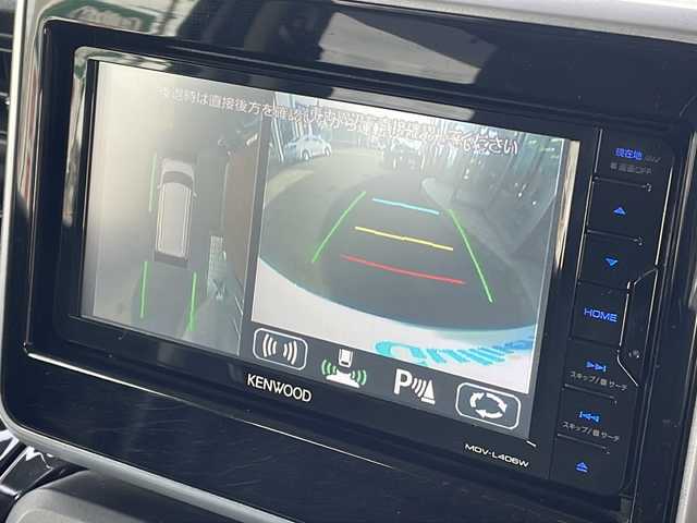 スズキ スペーシア カスタム HYBRID XS 福島県 2018(平30)年 1.7万km ピュアホワイトP デュアルセンサーブレーキサポート/衝突被害軽減ブレーキ/社外ナビゲーション/型番：MDV-L406W/【CD/DVD/USB/TV】/アラウンドビューモニター/ドライブレコーダー/両側電動スライドドア/運転席シートヒーター/ヘッドアップディスプレイ/リアサーキュレーター/シートバックテーブル/リアドアシェード/LEDオートライト/LEDフォグランプ/社外フロアマット/ドアバイザー