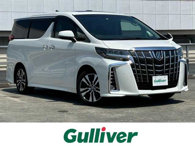 トヨタ アルファード S Cパッケージ 静岡県 2022(令4)年 3.3万km ホワイトパールクリスタルシャイン ツインムーンルーフ/トヨタセーフティセンス/純正９型ディスプレイオーディオ/ナビ/フルセグ/バックカメラ/ＥＴＣ/ドラレコ/両側電動/シートヒーター/エアシート/パワーシート/ＢＳＭ/デジタルミラー/三眼ＬＥＤヘッドライト/オートハイビーム/電動リアゲート/純正１８ＡＷ