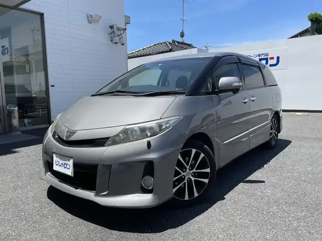 トヨタ エスティマ アエラス プレミアムエディション 埼玉県 2013(平25)年 13.4万km アイスチタニウムマイカメタリック (株)IDOMが運営する【じしゃロン鳩ヶ谷店】の自社ローン専用車両になりますこちらは現金またはオートローンご利用時の価格です。自社ローンご希望の方は別途その旨お申付け下さい/純正ナビ/フルセグTV/・AM/FM/CD/DVD/BT/SD/バックカメラ/クルーズコントロール/両側パワースライドドア/ドライブレコーダー/パワーシート/ハーフレザーシート/オートライト/フロントフォグランプ/オートエアコン/純正フロアマット