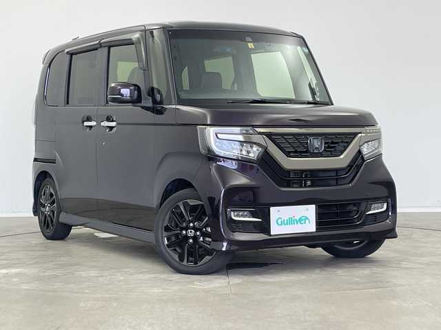 ホンダ Ｎ ＢＯＸ カスタム G EX ターボ ホンダセンシング 新潟県 2017(平29)年 3.1万km プレミアムベルベットパープル・パール 純正８インチＳＤナビ（Bluetooth・CD・USB）/両側パワースライドドア　/助手席ロングスライド/ホンダセンシング　/ターボ/ハーフレザーシート　/フルセグ　/バックカメラ　/レーンキープアシスト　/レーダークルーズコントロール/後方コーナーセンサー　/ＬＥＤオートライト　/オートマチックハイビーム　/純正前後ドライブレコーダー/パドルシフト/純正ビルトインETC/MTモード付AT/アイドリングストップ/純正フロアマット/純正１５インチアルミホイール/スマートキー