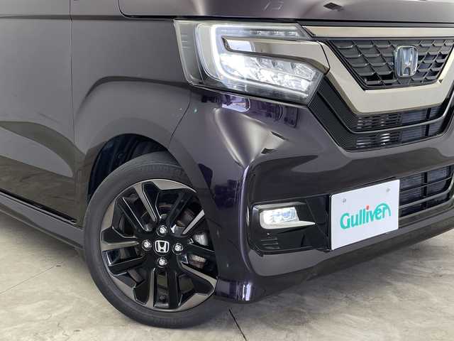 ホンダ Ｎ ＢＯＸ カスタム G EX ターボ ホンダセンシング 新潟県 2017(平29)年 3.1万km プレミアムベルベットパープル・パール 純正８インチＳＤナビ（Bluetooth・CD・USB）/両側パワースライドドア　/助手席ロングスライド/ホンダセンシング　/ターボ/ハーフレザーシート　/フルセグ　/バックカメラ　/レーンキープアシスト　/レーダークルーズコントロール/後方コーナーセンサー　/ＬＥＤオートライト　/オートマチックハイビーム　/純正前後ドライブレコーダー/パドルシフト/純正ビルトインETC/MTモード付AT/アイドリングストップ/純正フロアマット/純正１５インチアルミホイール/スマートキー