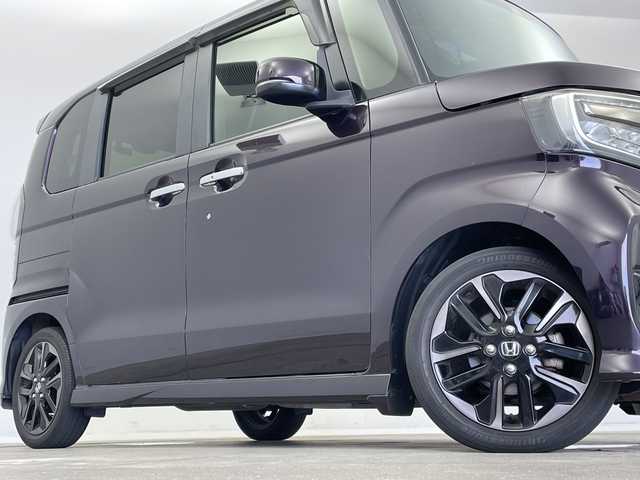ホンダ Ｎ ＢＯＸ カスタム G EX ターボ ホンダセンシング 新潟県 2017(平29)年 3.1万km プレミアムベルベットパープル・パール 純正８インチＳＤナビ（Bluetooth・CD・USB）/両側パワースライドドア　/助手席ロングスライド/ホンダセンシング　/ターボ/ハーフレザーシート　/フルセグ　/バックカメラ　/レーンキープアシスト　/レーダークルーズコントロール/後方コーナーセンサー　/ＬＥＤオートライト　/オートマチックハイビーム　/純正前後ドライブレコーダー/パドルシフト/純正ビルトインETC/MTモード付AT/アイドリングストップ/純正フロアマット/純正１５インチアルミホイール/スマートキー